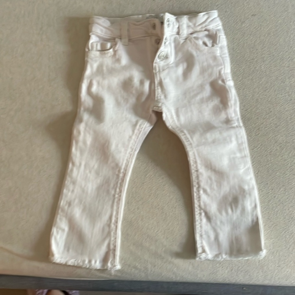 White jeans